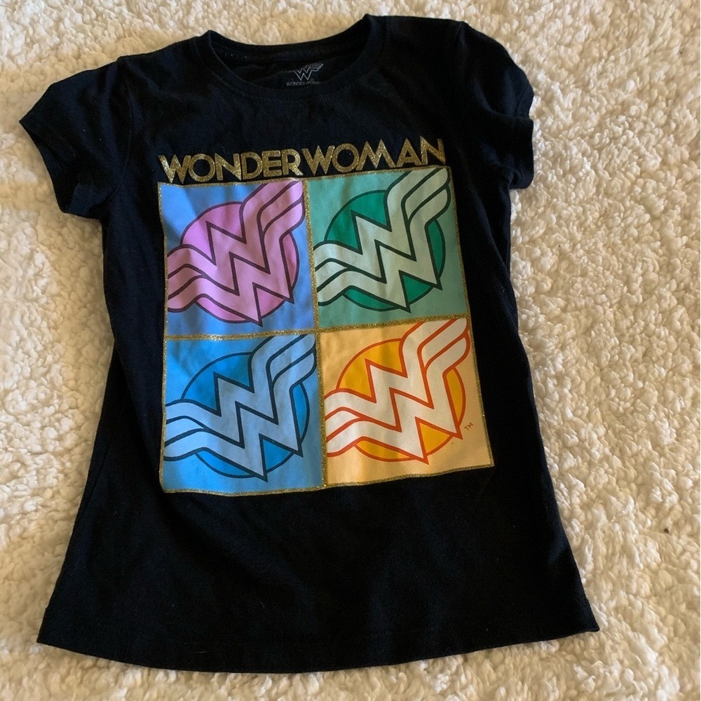 Wonder Woman Black Graphic T-Shirt